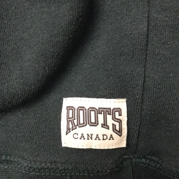 Roots Drawstring Hoodie with Pockets (L) - Picture 3 of 6